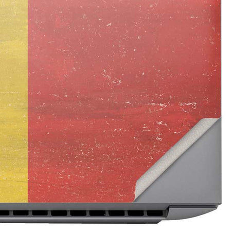 Belgium Flag Distressed HP ZBook Fury 16 G10 Skin
